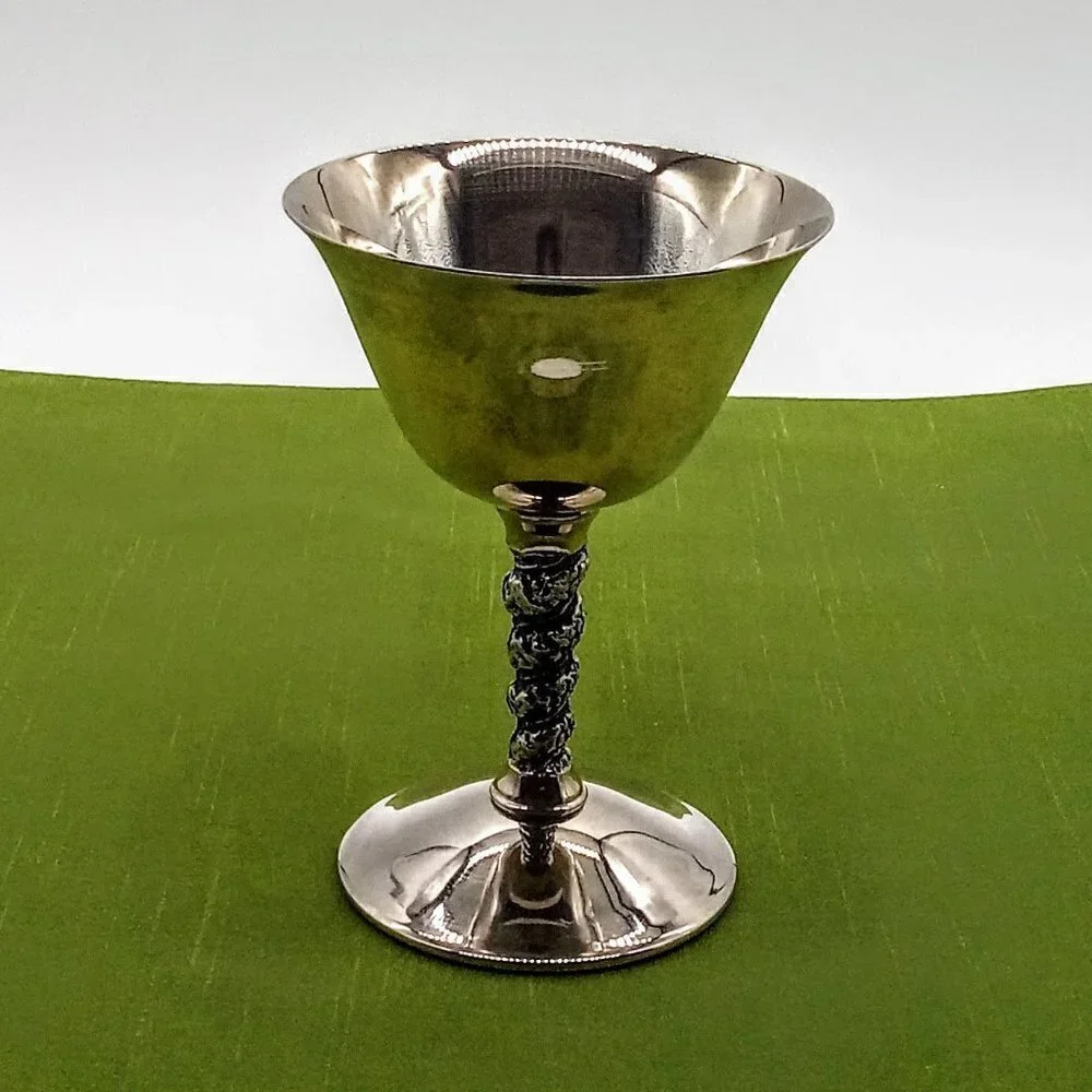 Vintage F.B. Rogers Silverplate Wine Goblet